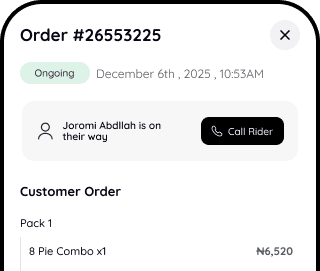 Phone order